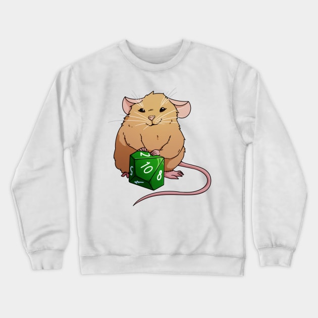 Dice Mice - D10 Crewneck Sweatshirt by Sidhe Crafts